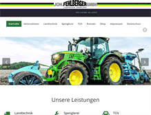 Tablet Screenshot of fehlberger.de